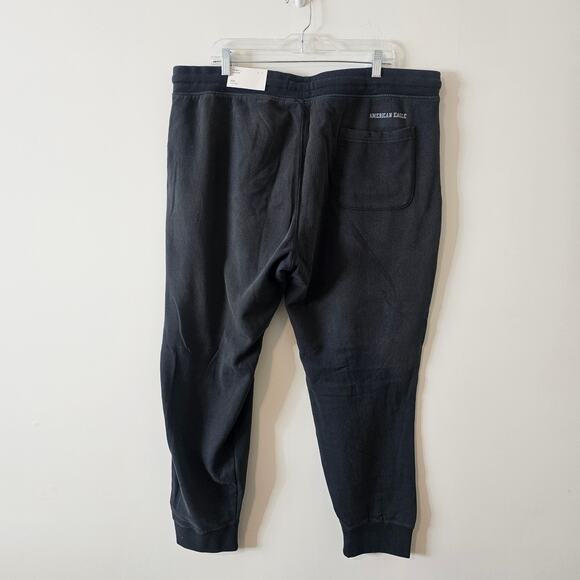 American Eagle Gray Super Soft Fleece Jogger Pants Size XXL - Picture 2 of 6